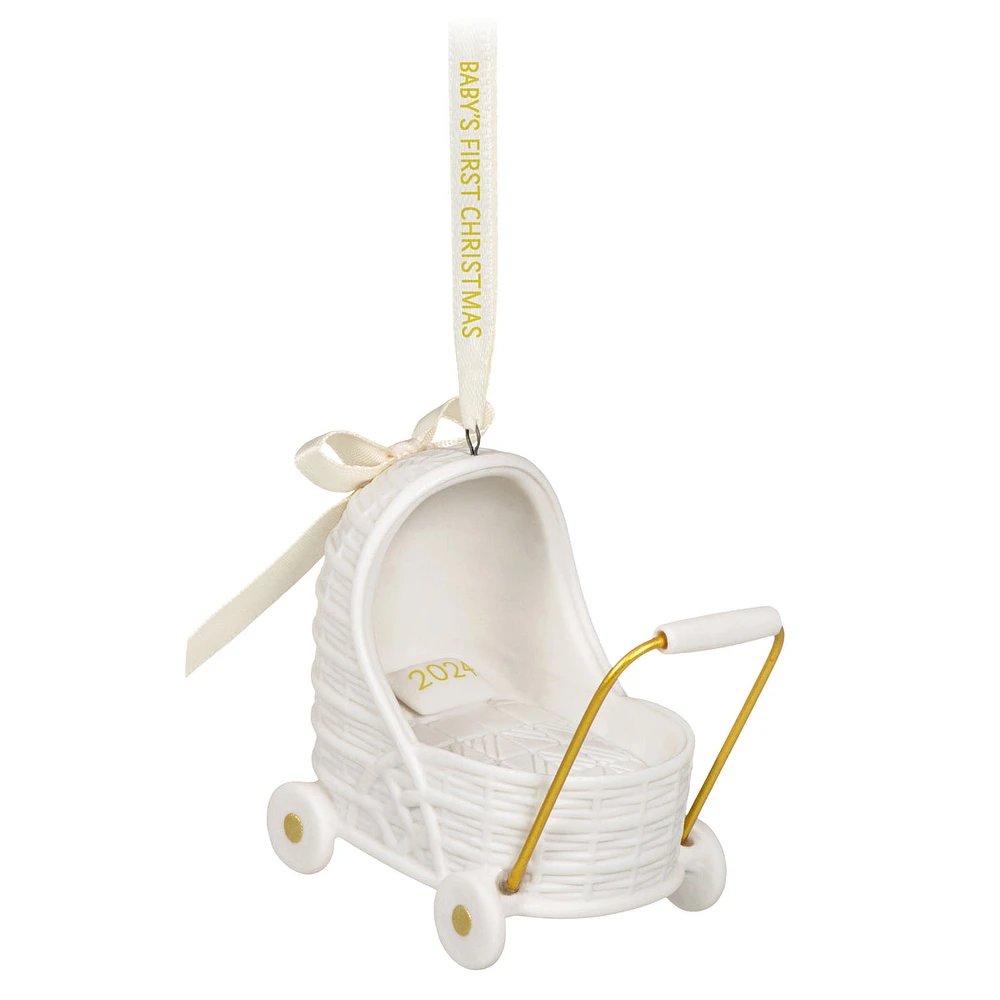 Keepsake Christmas Ornament 2024, Baby's First Christmas Pram 2024, Po