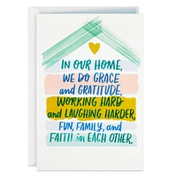 Hallmark Anniversary Card for Parents (Fun, Family, Faith in Each Other)