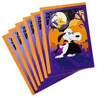 Peanuts Halloween Cards (6 cards with Envelopes)