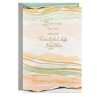 Hallmark Wedding Card (Beautiful Life Together)