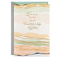 Hallmark Wedding Card (Beautiful Life Together)