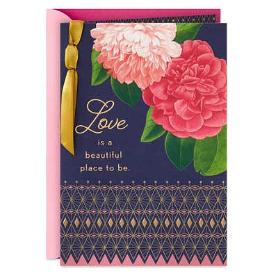 Hallmark Anniversary Card, Love Card, Romantic Birthday Card for Women