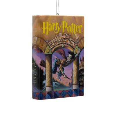 Hallmark Christmas Ornament Harry Potter and the Sorcerers Stone Book Shatterproof