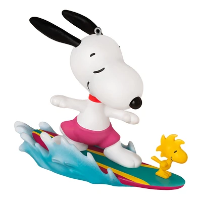 Keepsake Christmas Ornament 2024, Peanuts Spotlight on Snoopy Surf's U