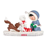 Keepsake Christmas Ornament 2024, Frosty Friends 2024, Snowman Collect