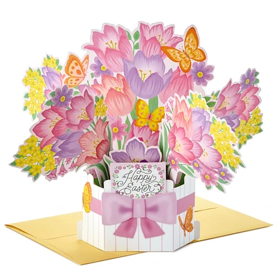 Hallmark Pop Up Easter Card (Displayable Bouquet of Flowers)