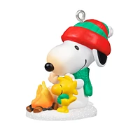 Keepsake 1.02" Mini Christmas Ornament 2024, Peanuts Winter Fun With S