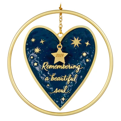 Keepsake Christmas Ornament 2024, Remembering a Beautiful Soul 2024, M