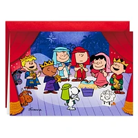 Hallmark Peanuts Christmas Cards, Nativity Pageant (16 Cards and 17 En