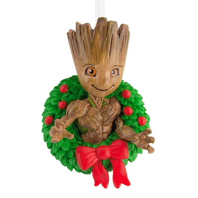 Marvel Guardians of the Galaxy Groot in Holiday Wreath Christmas Ornam