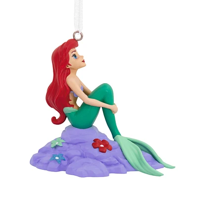 Hallmark Christmas Ornament (Disney The Little Mermaid Ariel on Rock)