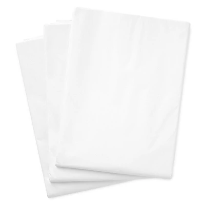 Hallmark Bulk White Tissue Paper (100 Sheets) for Birthdays, Christmas