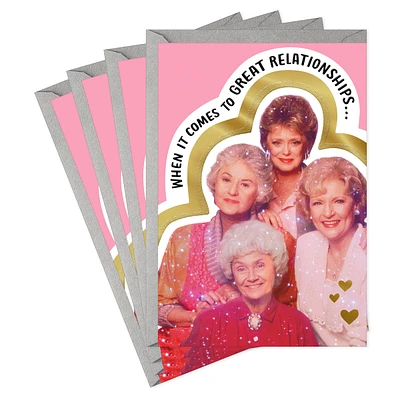 Hallmark Golden Girls Pack of 4 Friendship Cards, All Occasion Cards (