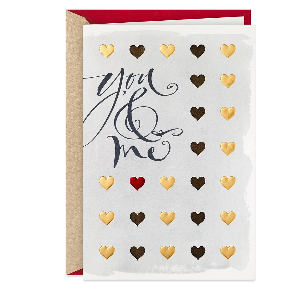 Hallmark Anniversary Card, Love Card, Romantic Birthday Card (You & Me