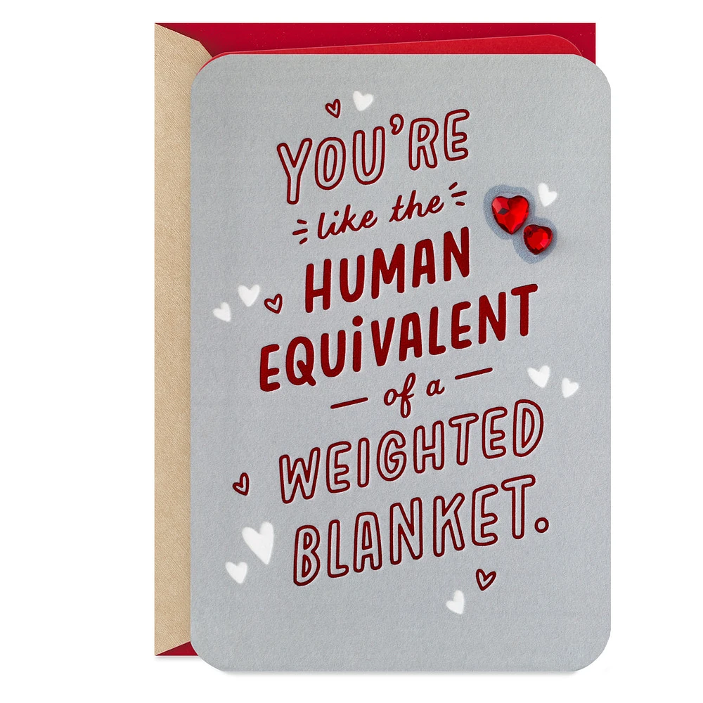 Hallmark Anniversary Card, Love Card, Romantic Birthday Card (Weighted