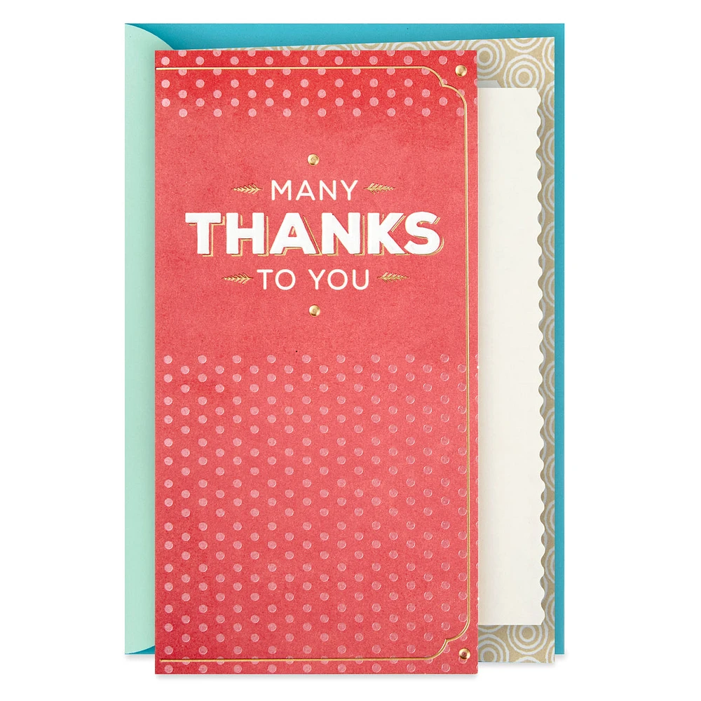 Thank You Card (You're Appreciated)