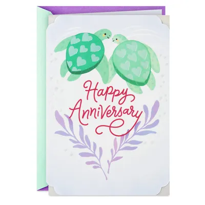 Anniversary Card (Turtles)