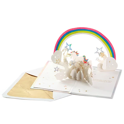 Amazing Day Unicorn 3D Pop Up Birthday Card