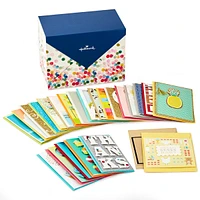 All Occasion Handmade Boxed Set of Assorted Greeting Cards with Card O