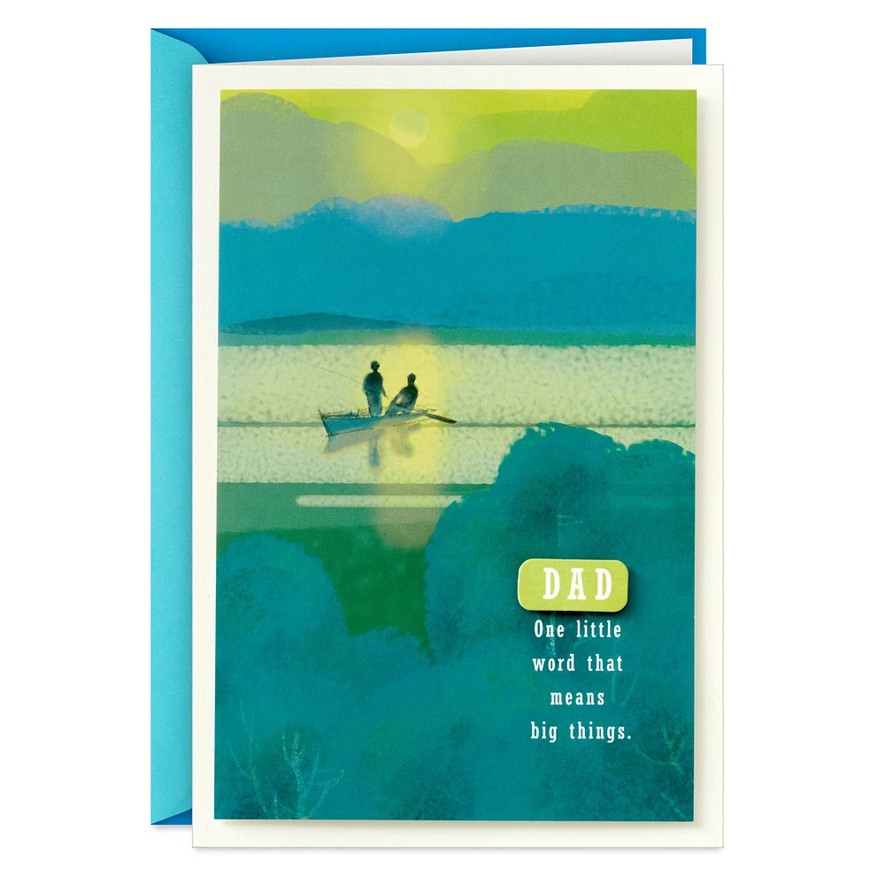 Hallmark Fathers Day Card for Dad from Son or Daughter (Love That Alwa