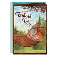 Father's Day Card for Dad, Stepdad, Grandpa, Husband (Hammock)