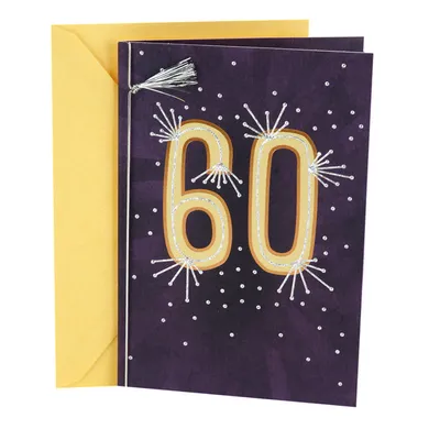 Spark of Light 60th Birthday Card