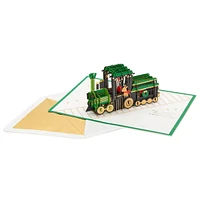 Signature Paper Wonder Pop Up Christmas Card (Christmas Train)