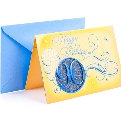 90th Birthday Card