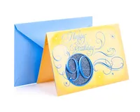 90th Birthday Card