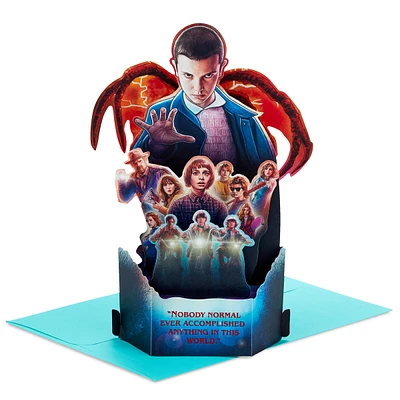 Hallmark Paper Wonder Stranger Things Pop Up Card (Birthday, Encourage