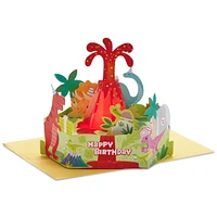 Hallmark Paper Wonder Pop Up Birthday Card for Kids with Sound (Dinosa