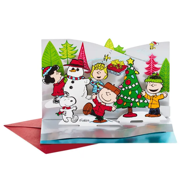  Hallmark Peanuts Christmas Gift Card Holders or Money