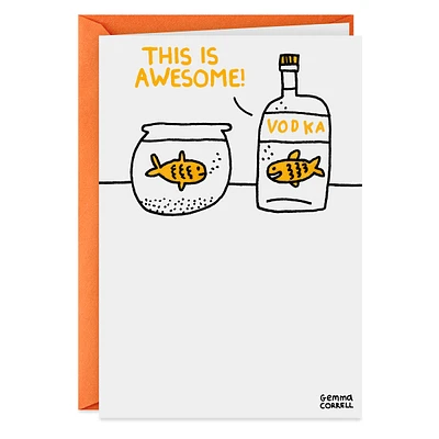 Good Spirits Funny Birthday Card