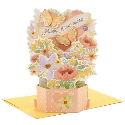 Paper Wonder Anniversary Pop Up Card for Wife or Girlfriend (Displayab