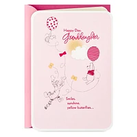 Hallmark Winnie the Pooh Birthday Card for Granddaughter (Beautiful Bi