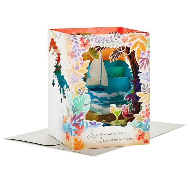 Hallmark Paper Wonder Displayable Pop Up Wedding Card (Have, Hold