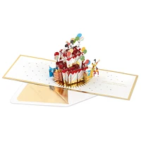 Disney Mickey Mouse Cake 3D Pop-Up Birthday Card