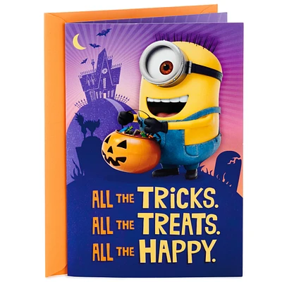 Minions Halloween Card with Song for Kids (Plays "Happy" by Pharrell W