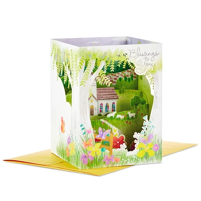 Hallmark Paper Wonder Displayable Pop Up Easter Card (Blessings to You