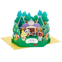 Hallmark Paper Wonder Animal Crossing Pop Up Card (Birthday, Encourage