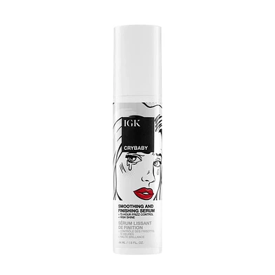 IGK CRYBABY Anti-Frizz Smoothing Serum 1.5oz