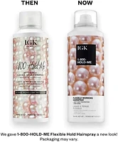 IGK 1-800 HOLD ME No Crunch Flex Hold Spray 5oz