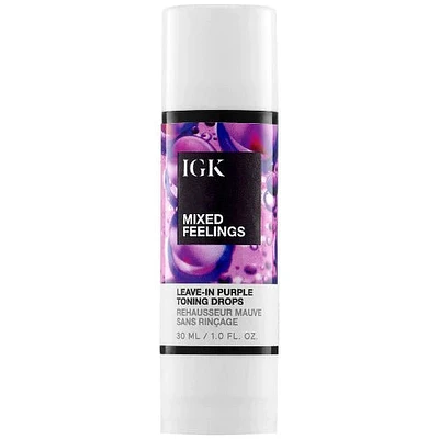 IGK MIXED FEELINGS Leave-In Blonde Toning Drops 1.0oz