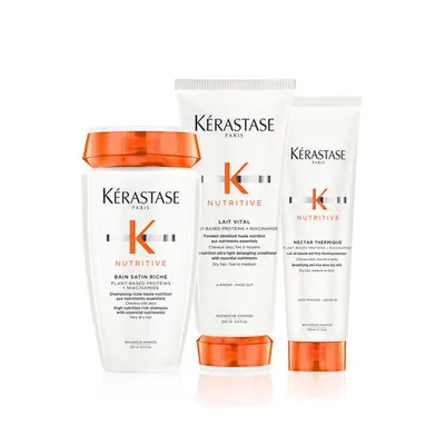 Kerastase Nutritive Hydrating Routine for Medium to Thick Hair