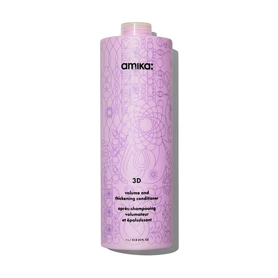 amika: 3D Volume + Thickening Conditioner 1000ml