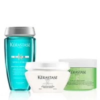 Kerastase Fusio Scrub Sensitive Scalp Home Treatment Set