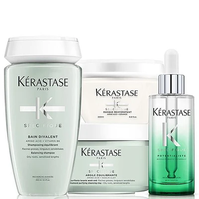 Kerastase Spécifique Scalp Balancing Routine for Oily Scalp