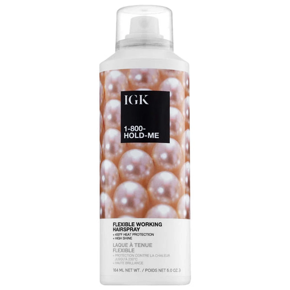 IGK 1-800 HOLD ME No Crunch Flex Hold Spray 5oz