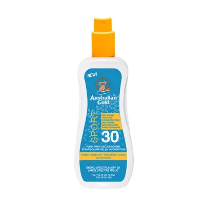 Australian Gold SPF30 Spray Gel Sport 8oz