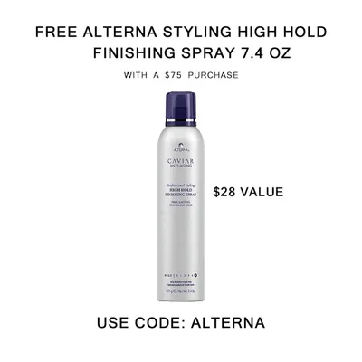 ALTERNA Styling High Hold Finishing Spray 7.4OZ